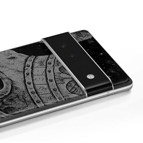 Alchemy Carta Skull Sketch Google Pixel 6 Pro Skin